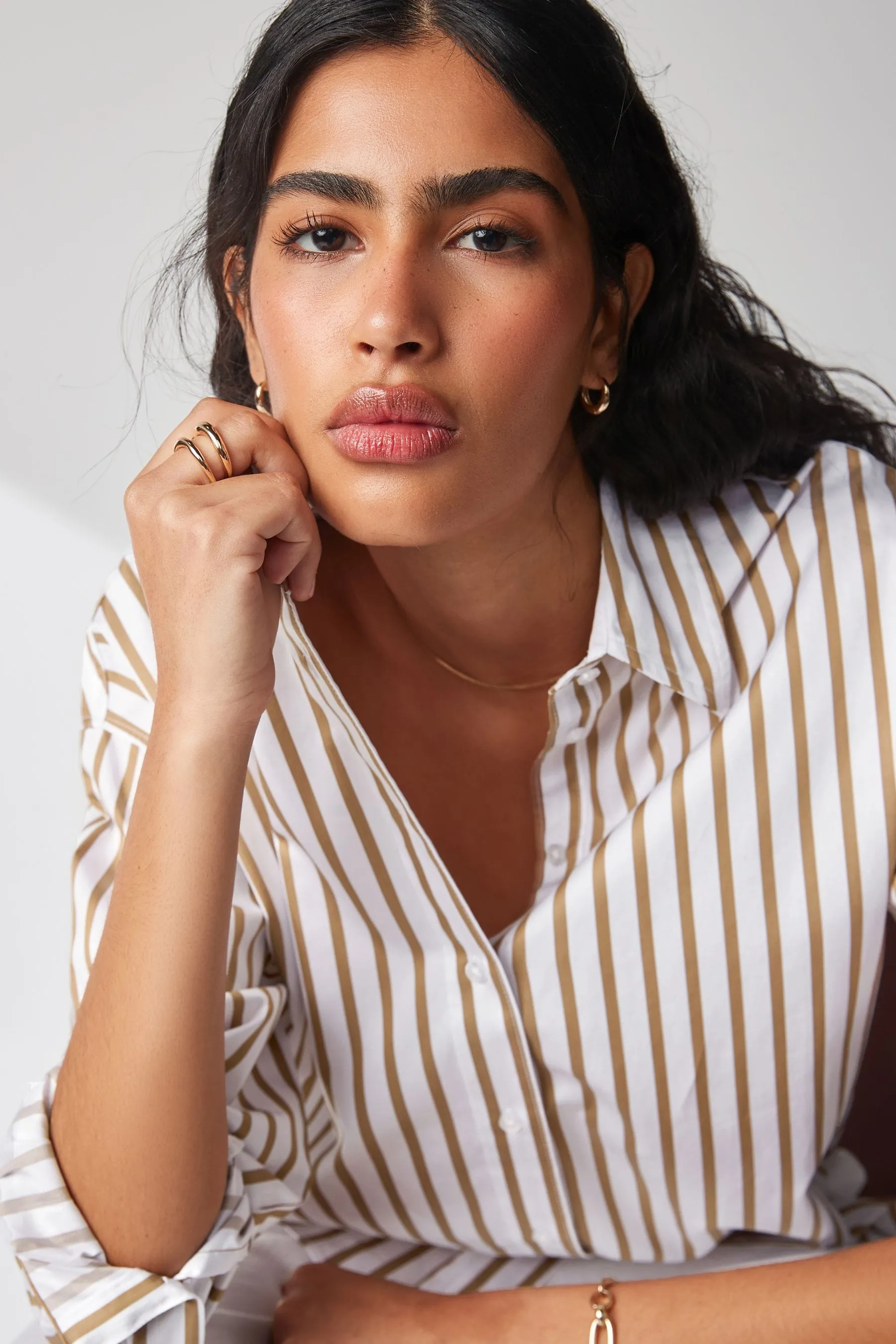 Camicia oversize in cotone